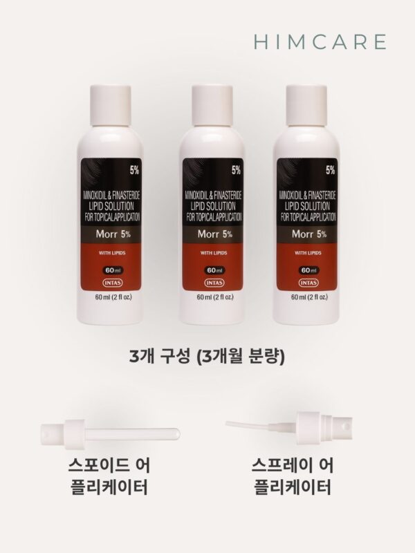 남성용 헤어 세럼 – 5% 액티브 콤플렉스 포뮬라 | 풍성한 모발