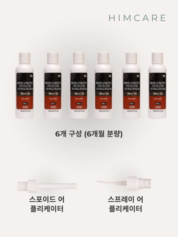 남성용 헤어 세럼 – 5% 액티브 콤플렉스 포뮬라 | 풍성한 모발