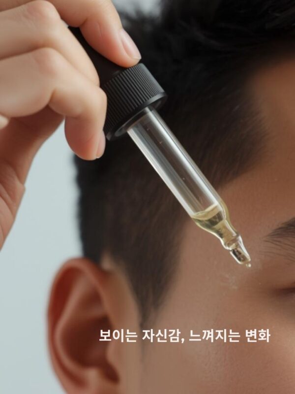 남성용 헤어 세럼 – 5% 액티브 콤플렉스 포뮬라 | 풍성한 모발